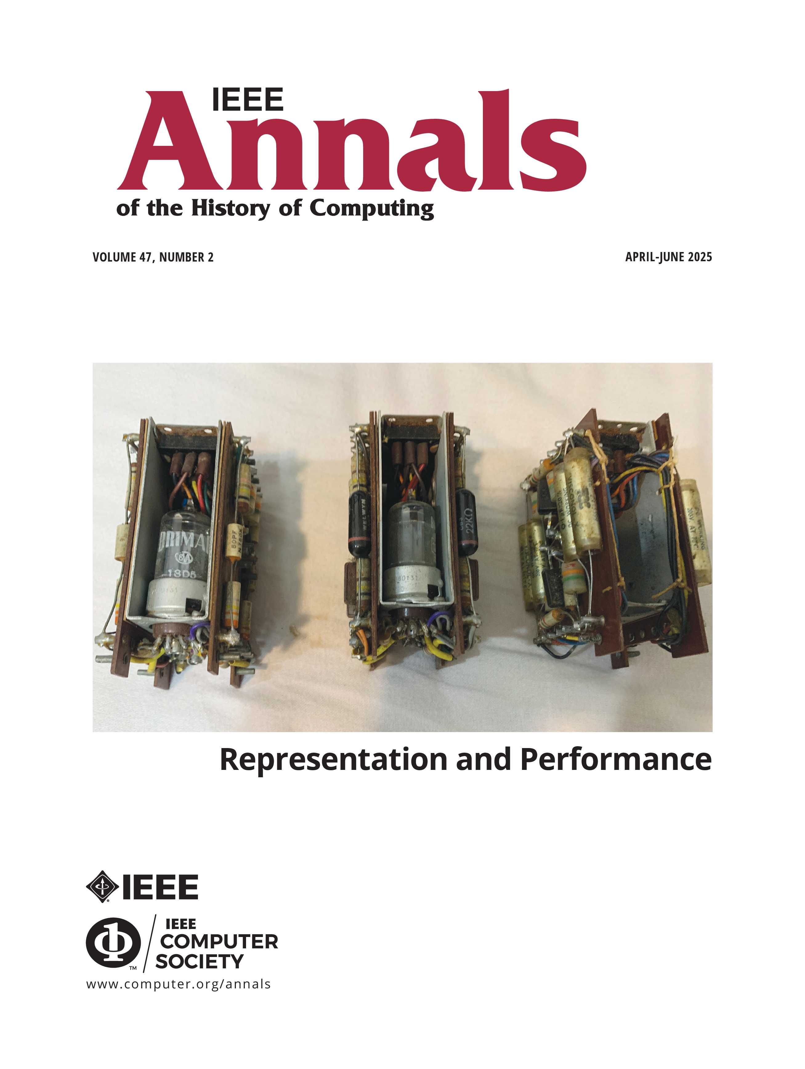 IEEE Annals of the History of Computing cover image for year 2025 issue number 02