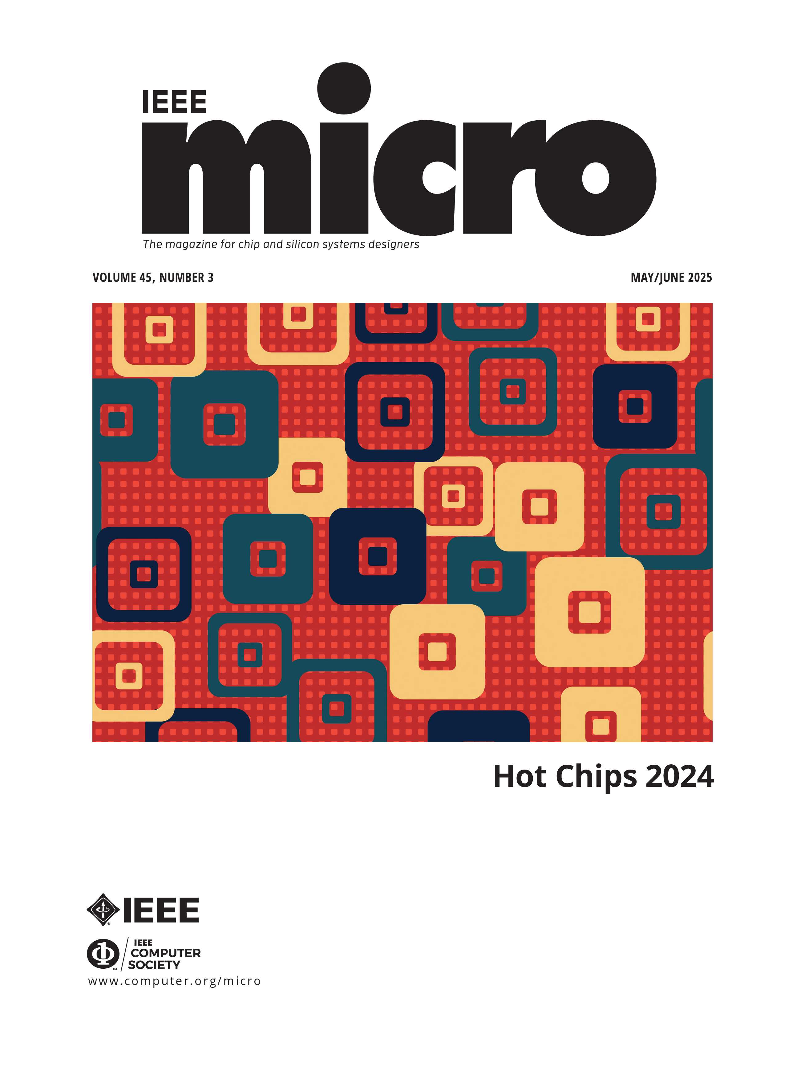 IEEE Micro cover image for year 2025 issue number 03