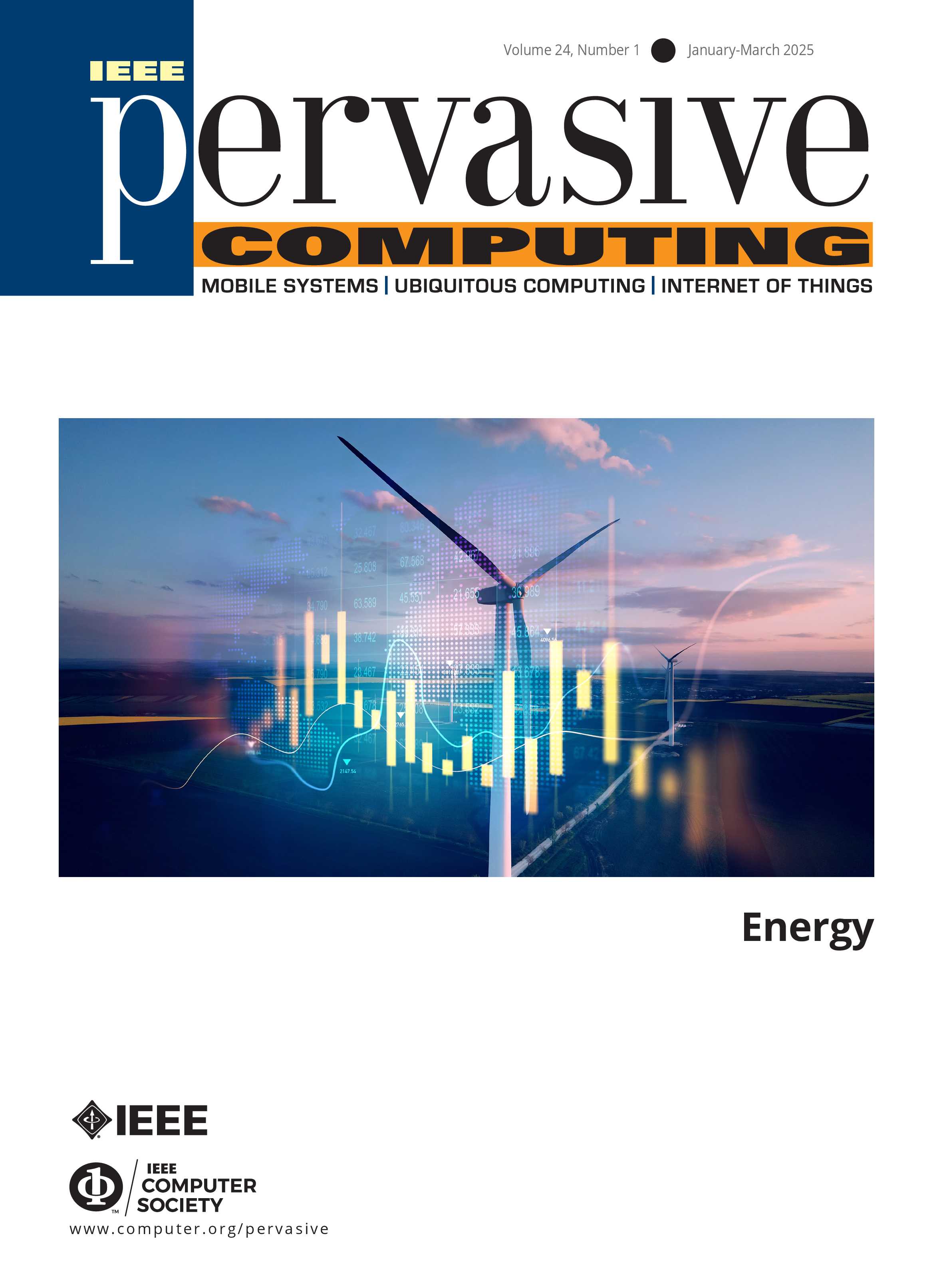 IEEE Pervasive Computing cover image for year 2025 issue number 01