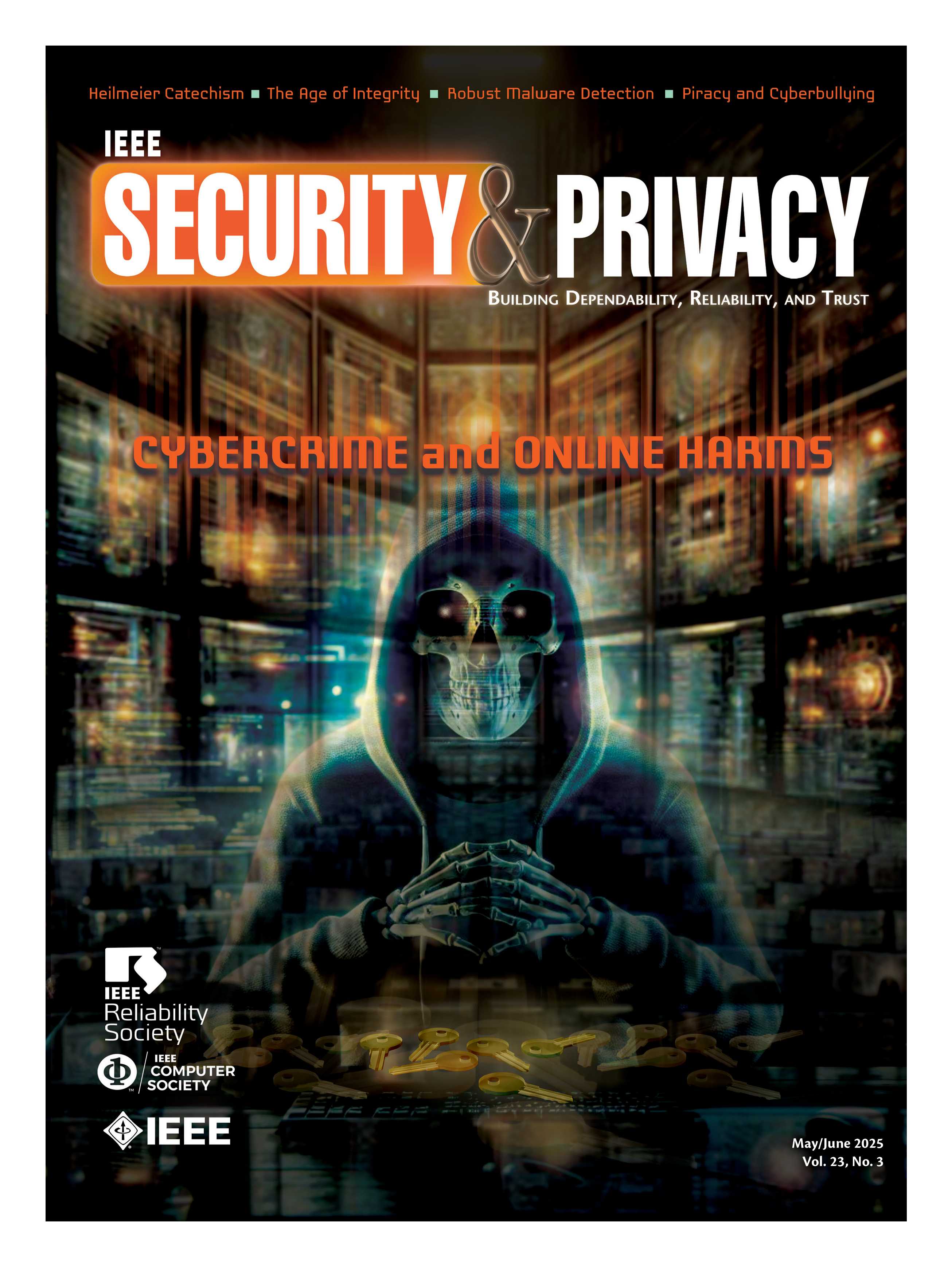 IEEE Security & Privacy cover image for year 2025 issue number 03